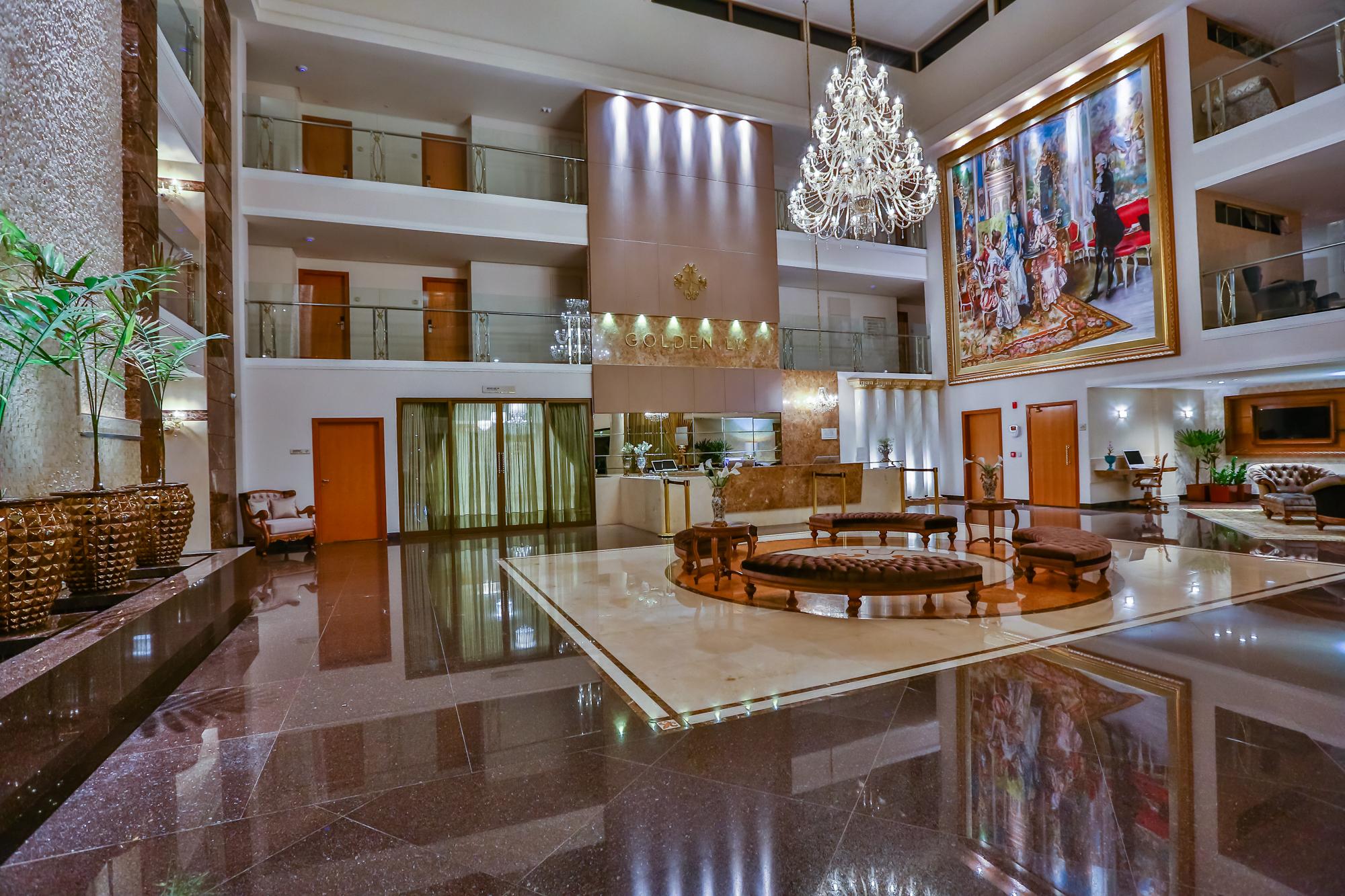 Golden Lis Hotel Boutique 戈亚尼亚 外观 照片 Lobby